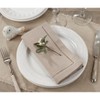 Saro Lifestyle Saro Lifestyle Table Napkins With Hemstitched Border (Set of 12) - 4 of 4