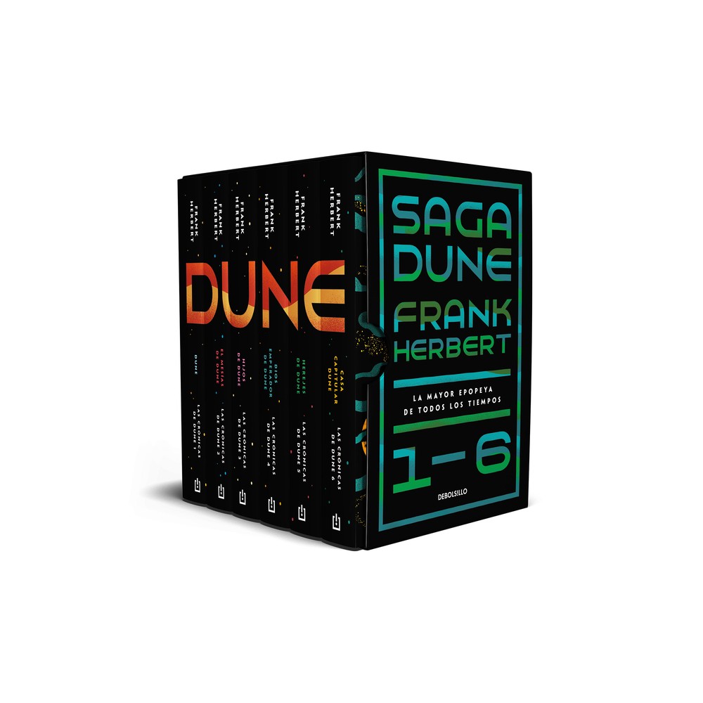 Estuche Saga Dune 1-6. La Mayor Epopeya de Todos Los Tiempos / Dune Saga Books 1-6. the Greatest Epic Adventure of All Time (Boxed Collection)