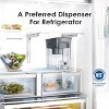 Waterdrop 35-Cup Slim Water Filter Dispenser, Large Capacity Water Filter Pitcher, 200-Gallon Long-Life, 5X Lifetime, Black (with 1 Filter) - 2 of 4