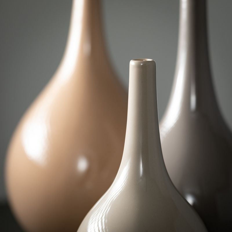 Sullivans Ceramic Vase Set of 3, 10"H, 9"H & 7"H, 2 of 7