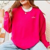 Simply Sage Market Embroidered Oahu Hawaii Stars Sweatshirt - 2 of 4