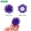 Unique Bargains Mesh Fabric Full Chiffon Flowers for DIY 12 Pcs - 3 of 4