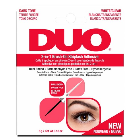Duo Adhesive 2in1 Lash Brush On Clear Dark 0 18oz Target
