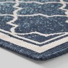 Laguna Ombre Outdoor Rug Blue/Ivory - Christopher Knight Home - 2 of 4
