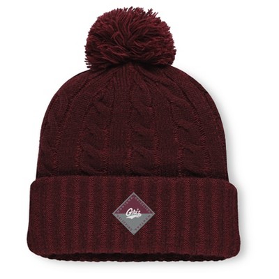 NCAA Montana Grizzlies Saige Knit Cuffed Pom Beanie