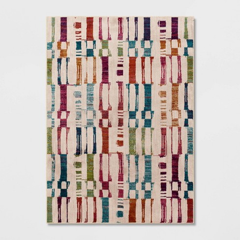 Modern Irregular Checkered Rug - Threshold™ : Target