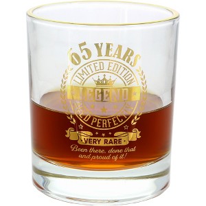 Pavilion Gift Company - 65 Years - 8 oz Rocks Glass - Drinkware - 1 of 1