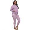 Felina Jolie 2-Piece Hoodie & Jogger Lounge Set -  Waffle Knit Fabric and Relaxed Fit Loungewear - 2 of 3