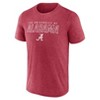 NCAA Alabama Crimson Tide Men's Heather Poly T-Shirt - 2 of 3