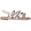 bebe Girls' Sandals - Comfy Open Toe Dress Sandals, Fancy and Sparkly Sandals for Little Girls and Big Girls - 2 of 4