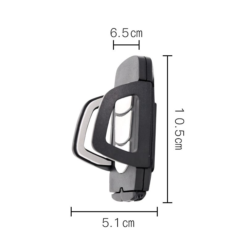 Hands-Free Stroller Cell Phone Holder, Attachable Plastic 6.5cm x 10.5cm x 5.1cm Smartphone Stand, 5 of 9
