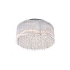 CWI Lighting Spring Morning 9 Light Drum Shade Flush Mount With Chrome Finish - 2 of 4
