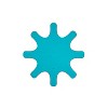 Aqua Marina Yoga Dock Fitness Teaching Platform - Turquoise Blue - 2 of 4