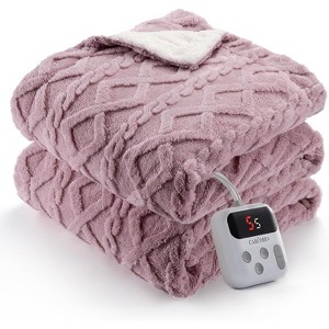 Acekool Heated Throw Blanket, Thick Electric Blanket with 10 Heat Levels and Timer, Machine Washable - 1 of 4