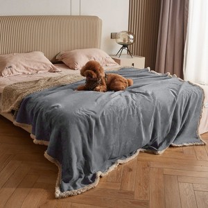 Kritter Planet Waterproof Pet Blanket for Dog Cat - Reversible Cover Blanket for Couch Bed, Ideal Furniture Protector for All Pets - 1 of 4