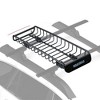 Yakima SkinnyWarrior Long and Narrow Heavy Duty Steel Cargo Basket Roof Rack with Universal Mounting Hardware for Yakima StreamLine Crossbars, Black - 2 of 4