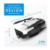 Contixo F16 FPV Drone with Camera - 2.4G RC Quadcopter Drones with 6-Axis Gyro, 1080P HD Camera, Follow Me, Gesture Control, Headless, WiFi, 1 Battery - 2 of 4