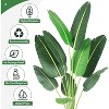Artificial Tree Bird of Paradise Faux Plant Palm Tree Artificial Bird of Paradise Plant for Home Decor Indoor Outdoor Office - 4 of 4