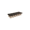 Meridian Furniture,Pavilion Boucle Fabric Bench - 4 of 4