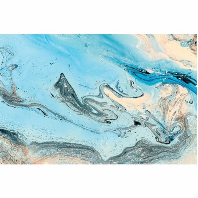 Trends International Frosted Art Trend - Marble Framed Wall Poster Prints