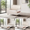 Racxily 3-in-1 Sven Sofa Bed, Upholstered Convertible Sleeper Accent Chair - 3 of 4
