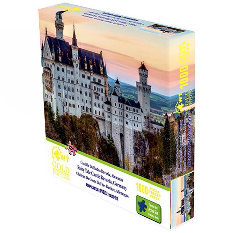 Wuundentoy Gold Edition: Fairy Tale Castle Bavaria Germany Jigsaw Puzzle - 1000pc, 3 of 6