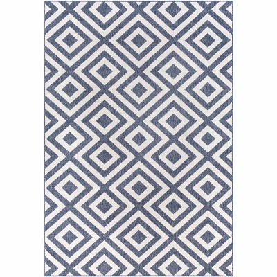 Hauteloom Spilsby Navy Blue Outdoor Rug