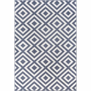 Hauteloom Spilsby Navy Blue Outdoor Rug - 1 of 4