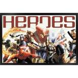 Trends International Marvel Comics - Marvel 80th Anniversary - Heroes Framed Wall Poster Prints