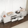 DOMETOUR Modern TV Console, Entertainment Center with Storage for Living Room 70.86x15.74x21.85inch - 4 of 4