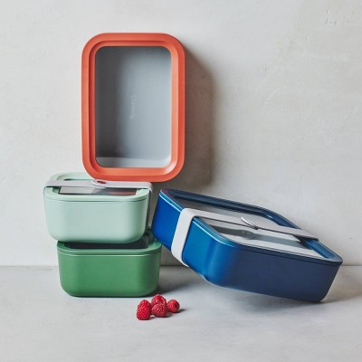 Perracotta 14-Piece Contemporary Glass Food Storage Set