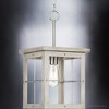 Urban Ambiance Luxury Modern Farmhouse Pendant 19.375''H x 10.375''W,  Brushed Nickel Finish,  Ballina Collection, UHP3952 - 4 of 4