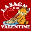Men's Garfield Lasagna is My Valentine T-Shirt - 2 of 4