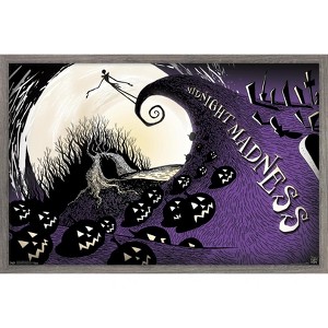 Trends International Disney The Nightmare Before Christmas- Midnight Madness Framed Wall Poster Prints - 1 of 4