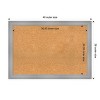 Amanti Art Flair Framed Corkboard, Natural Cork - 4 of 4