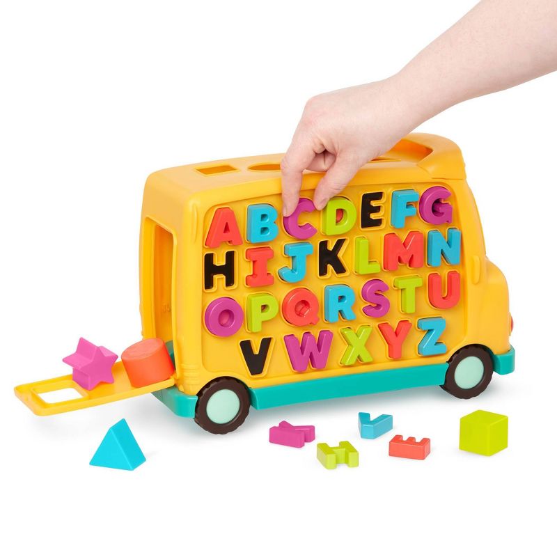 B. toys Educational Toy School Bus &#38; Alphabet Pieces AlphaBus, 5 of 9