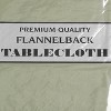 Carnation Home Fashions Vinyl Tablecloth with Polyester Flannel Backing - 52"x52" - 3 of 3