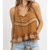 Women's EARTHEN EMBROIDERED TOP - IN-LOOM - 3 of 4