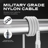 STATIK PowerPivot Pro 360-Degree Nylon Braided USB-C to USB-C Charging Cable - 4 of 4