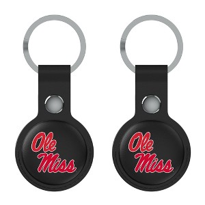 NCAA SEC Universities Insignia Black Airtag Holder 2-Pack - 1 of 4