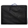 vidaXL Blue Foldable Massage Table 3 Zones with Wooden Frame - 2 of 4