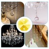 Unique Bargains Hanging Ornament DIY Craft Prisms 2 Holes Octagon Suncatchers 0.55" 100 Pcs - 4 of 4
