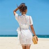 Women's Breezy Tassel-Trim Beach Cover Up Dress - Cupshe - 2 of 4