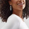Silpada 'Art Palette' Sterling Silver Labradorite, Rhodolite Garnet, Citrine, and Compressed Turquoise Drop Earrings - 3 of 4