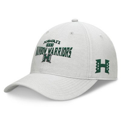 NCAA Hawaii Rainbow Warriors Unstructured Chambray Cotton Hat - Gray