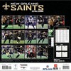 NFL New Orleans Saints 2025 12"x12" Team Wall Calendar - 4 of 4