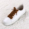 Elerevyo Sneakers Boots Flat Velvet Wide Ribbon Strings Shoelaces 0.6 Inches 1 Pair - 2 of 4