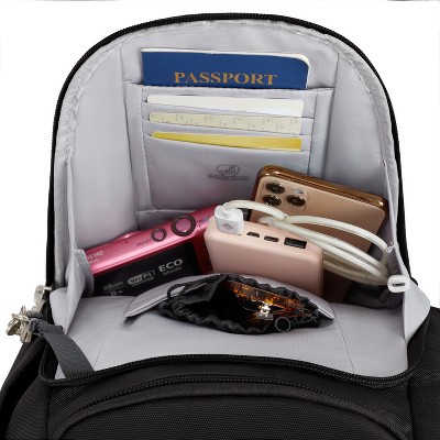 Travelon Anti-Theft Classic Backpack-Black — фото 8