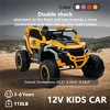 YOOCOZZ Kids Ride-on Truck Truck - 2 Seater UTV, Remote Control, Music, Flashlights (3-6 Years) - 4 of 4