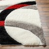 Hauteloom Taja Red & Black Area Rug - 4 of 4